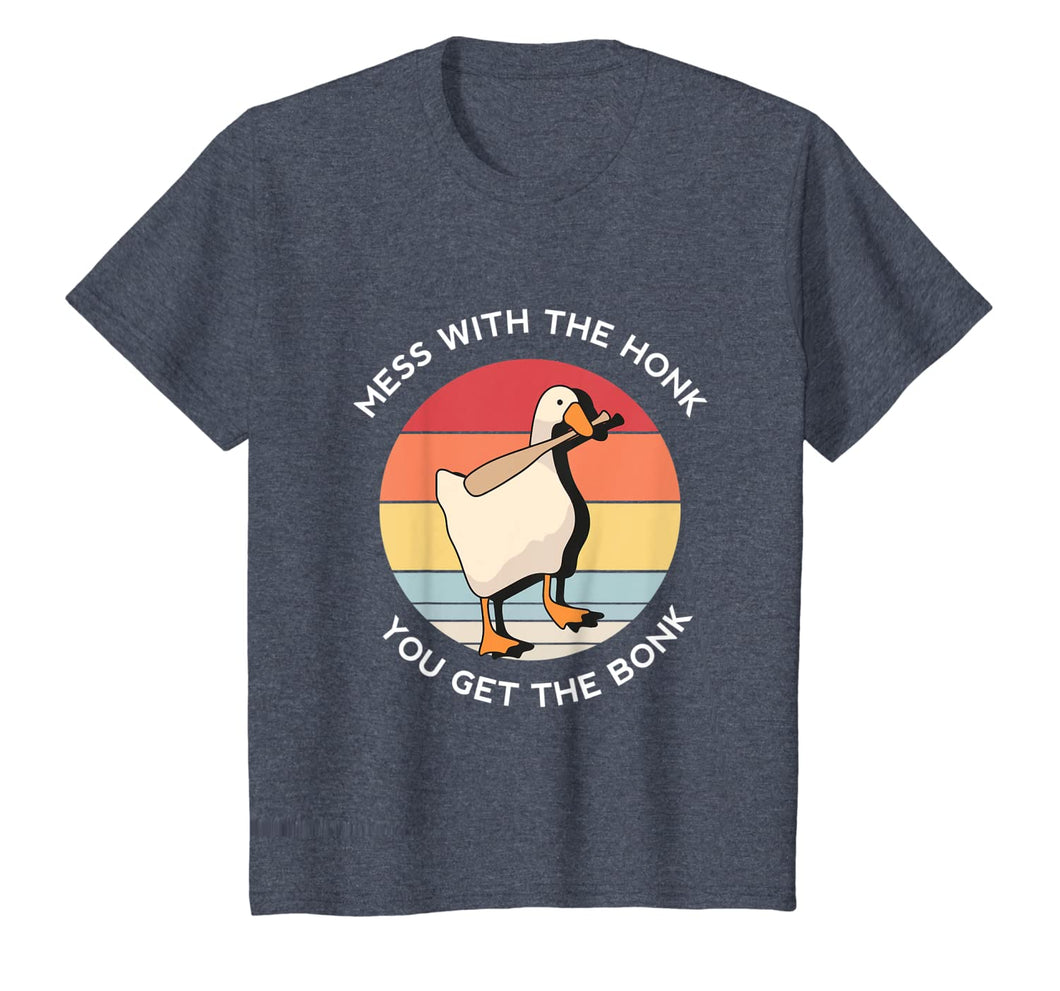 Mess With The Honk You Get The Bonk Goose Memes Gifts T-Shirt