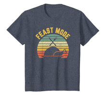 Load image into Gallery viewer, Retro Funny Feast Mode Thanksgiving T-Shirt
