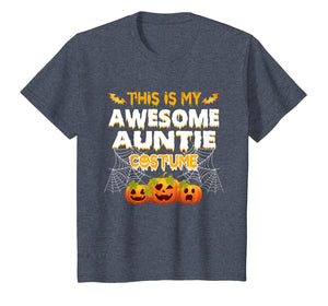 This Is My Awesome Auntie Costume Halloween Gift T-Shirt