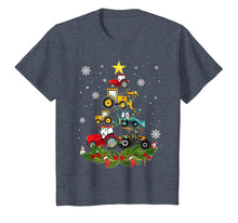 Load image into Gallery viewer, Tractor Christmas Tree gift Holiday Tractor funny xmas Gift T-Shirt
