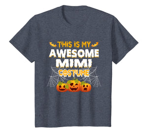 This Is My Awesome Mimi Costume Halloween Gift T-Shirt