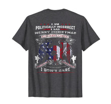 Load image into Gallery viewer, Funny shirts V-neck Tank top Hoodie sweatshirt usa uk au ca gifts for Say Merry Christmas God Bless America Politically Incorrect 1548662
