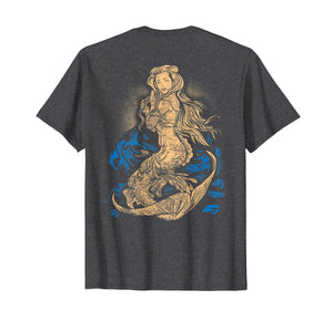 Funny shirts V-neck Tank top Hoodie sweatshirt usa uk au ca gifts for Mermaid Shirt Vintage Tattoo Ink Veteran Pin Up Girl Sexy 1974677
