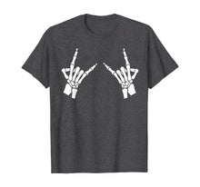 Load image into Gallery viewer, Skeleton Metal Hands T-Shirt Gothic Goth
