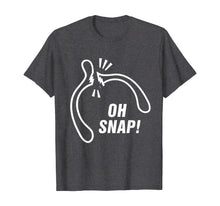 Load image into Gallery viewer, Thanksgiving Oh Snap Wishbone Funny Thanksgiving  T-Shirt

