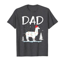 Load image into Gallery viewer, Mens Dad Llama Christmas Funny Matching Family Pajama Gift T-Shirt
