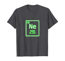 Load image into Gallery viewer, Neon Element Green Periodic Table Chemistry Nerd Costume T-Shirt
