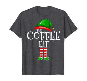 The Coffee Elf Group Matching Family Christmas Gifts T-Shirt