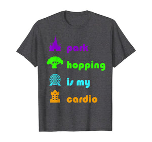 Park Hopping Is My Cardio Retro Vintage Gift T-Shirt