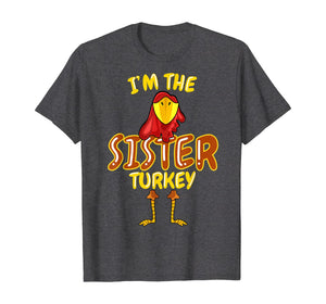 Funny shirts V-neck Tank top Hoodie sweatshirt usa uk au ca gifts for Sister Turkey Matching Family PJs Outfit Funny Thanksgiving T-Shirt 443547