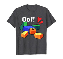 Load image into Gallery viewer, Funny shirts V-neck Tank top Hoodie sweatshirt usa uk au ca gifts for OOF! Funny Blox Noob Gamer T-Shirt 54857
