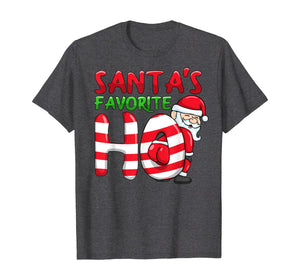 Funny shirts V-neck Tank top Hoodie sweatshirt usa uk au ca gifts for Santas Favorite Ho Santa favourite Ho Funny Girls Christmas  T-Shirt 138278