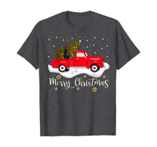 Load image into Gallery viewer, Funny shirts V-neck Tank top Hoodie sweatshirt usa uk au ca gifts for Red Truck Merry Christmas Tree Doberman Christmas T-Shirt 1324213
