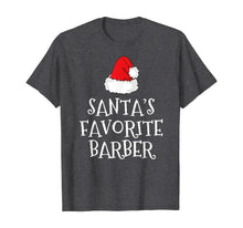 Load image into Gallery viewer, Funny shirts V-neck Tank top Hoodie sweatshirt usa uk au ca gifts for Santa&#39;s Favorite Barber Christmas Funny Gift T-Shirt 1275839
