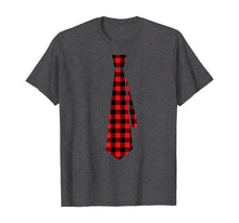Load image into Gallery viewer, Funny shirts V-neck Tank top Hoodie sweatshirt usa uk au ca gifts for Merry Christmas Gifts For Mens Boys Buffalo Plaid Check Tie T-Shirt 786796
