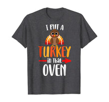 Load image into Gallery viewer, Funny shirts V-neck Tank top Hoodie sweatshirt usa uk au ca gifts for Mens Funny Turkey dad Thanksgiving pregnancy announcement T-Shirt 121274
