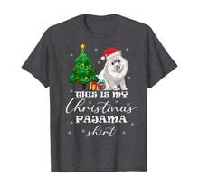 Load image into Gallery viewer, This is my Christmas Pajama Samoyed Costume Santa Hat gift T-Shirt
