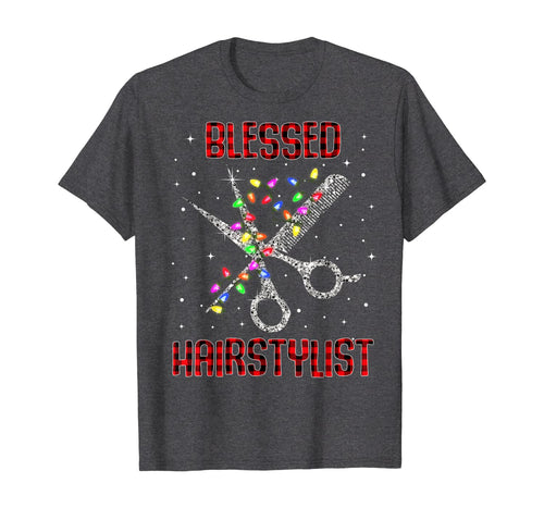 Funny shirts V-neck Tank top Hoodie sweatshirt usa uk au ca gifts for Blessed Hairstylist Christmas Gifts Ideas T-Shirt 1017526