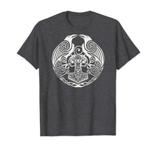 Load image into Gallery viewer, Viking Celtic Huginn &amp; Muninn - Odin's Ravens Viking SHIRT
