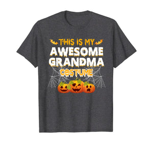 This Is My Awesome Grandma Costume Halloween Gift T-Shirt