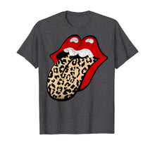 Load image into Gallery viewer, Red Lips, Leopard Tongue, iconic band  T-Shirt
