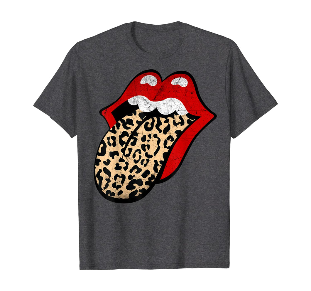 Red Lips, Leopard Tongue, iconic band  T-Shirt