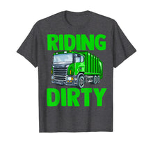 Load image into Gallery viewer, Recycling Trash Garbage Truck T Shirt Kids Men Riding Dirty T-Shirt
