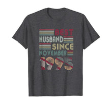 Load image into Gallery viewer, Mens 24th Wedding Anniversary Gifts Husband Since November 1995 T-Shirt
