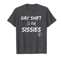 Load image into Gallery viewer, Night Shift Grave Shift Midnight Crew Police Gift  T-Shirt
