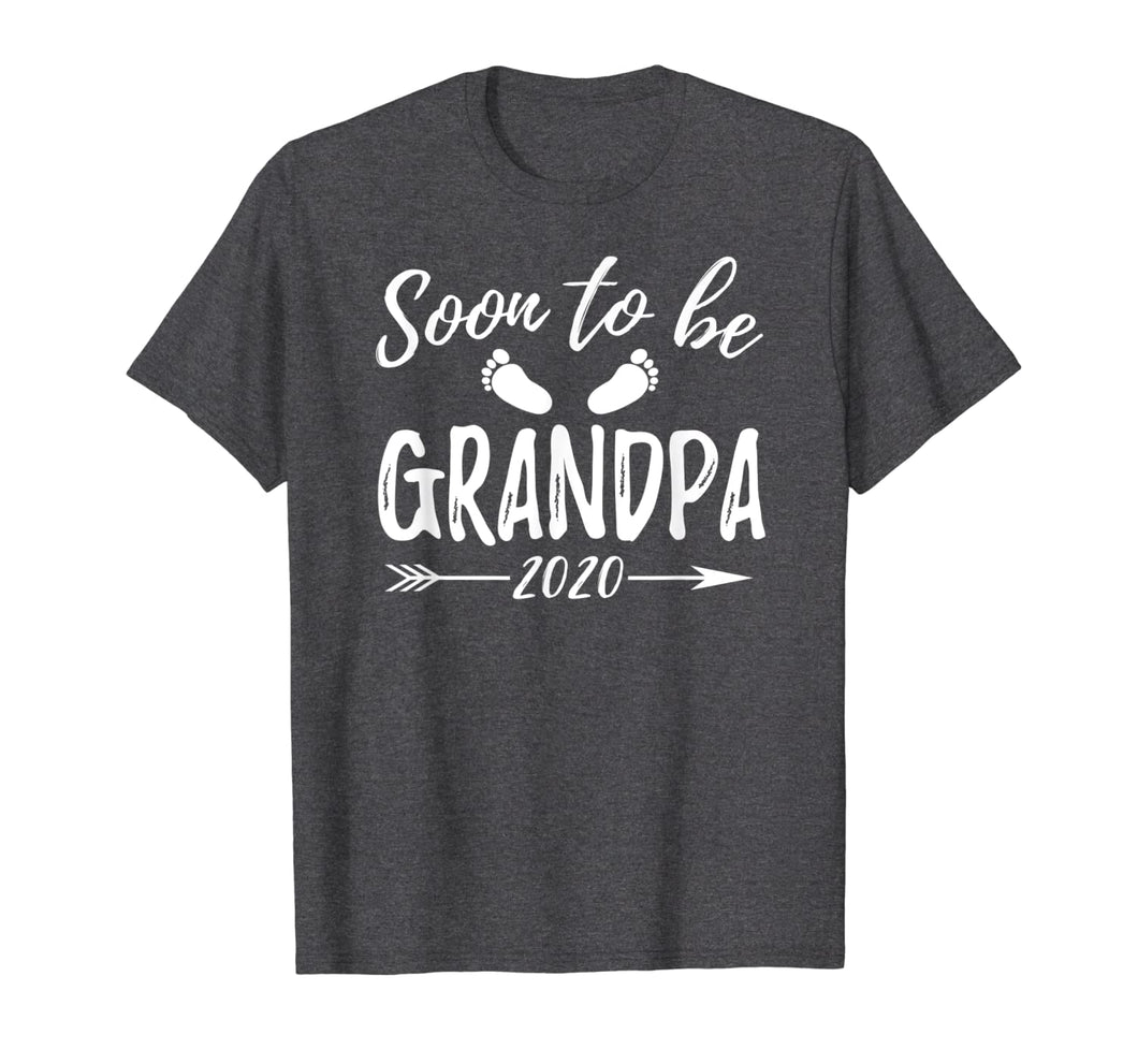 Mens Soon To Be Grandpa Est.2020 Shirt Pregnancy Announcement T-Shirt