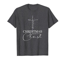Load image into Gallery viewer, Funny shirts V-neck Tank top Hoodie sweatshirt usa uk au ca gifts for Jesus Cross Christmas Begins With Christ Xmas Snow Christian T-Shirt 188312
