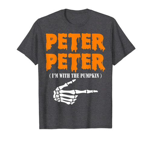 Peter Peter Pumpkin Eater Couples Pumpkin Halloween Costume T-Shirt