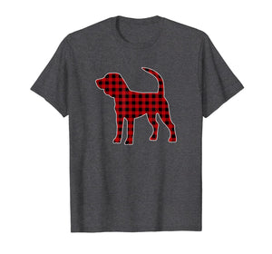 Funny shirts V-neck Tank top Hoodie sweatshirt usa uk au ca gifts for Beagle Christmas Red Plaid Buffalo Family Pajamas Xmas Gifts T-Shirt 1134380