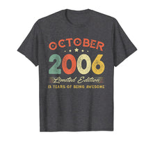 Load image into Gallery viewer, October 2006 13 Years Old Vintage 13th Birthday Gifts T-Shirt
