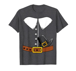 Pilgrim Costume Hat Colonist Thanksgiving Turkey Day Gift T-Shirt