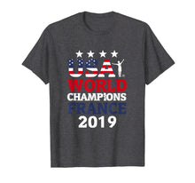 Load image into Gallery viewer, USA Women Soccer World Champions 2019 4 Stars Gift T-Shirt 132502
