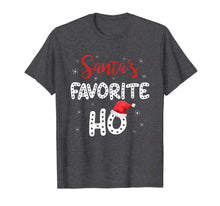 Load image into Gallery viewer, Xmas Gifts Santa&#39;s Favorite Ho With Santa Hat Christmas T-Shirt
