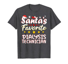 Load image into Gallery viewer, Funny shirts V-neck Tank top Hoodie sweatshirt usa uk au ca gifts for Santa&#39;s Favorite Dialysis Technician Christmas Xmas gift T-Shirt 1328547
