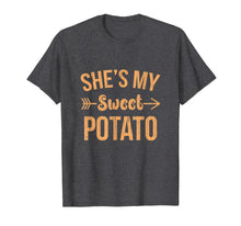 Load image into Gallery viewer, Shes My Sweet Potato Shirt I Yam Matching Couple Halloween T-Shirt
