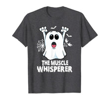 Load image into Gallery viewer, Massage Therapist Muscle Whisperer Ghost Fun Halloween Gift T-Shirt
