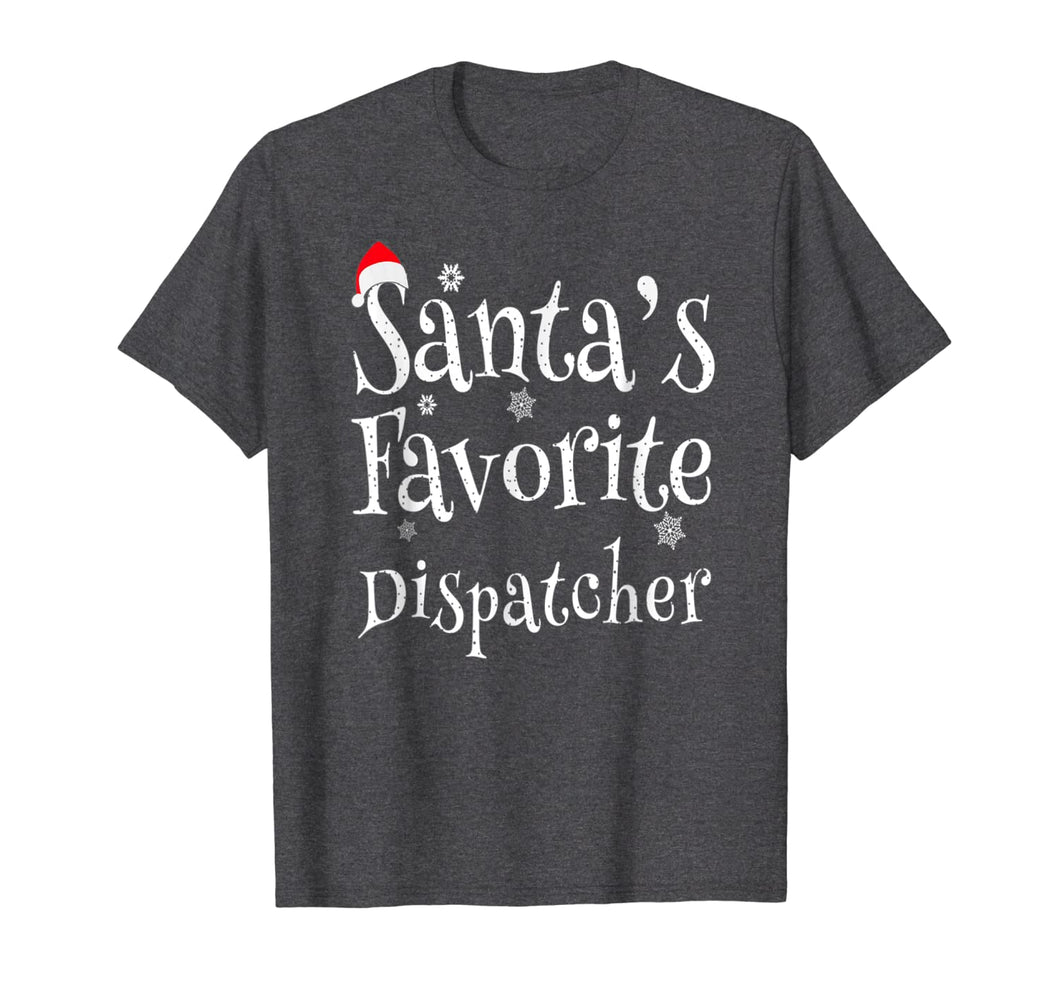 Santa's Favorite Dispatcher Perfect Christmas Gift T-Shirt