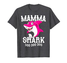 Load image into Gallery viewer, Mamma Shark For Mother Grandma Birthday Halloween Christmas T-Shirt

