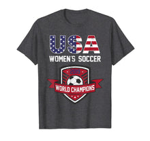 Load image into Gallery viewer, USA World Champions 2019 Tee United States 2019 Soccer Gift T-Shirt 447708
