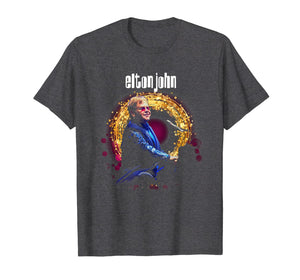 Vintage Style Elton Shirt John Love Music Gift For Men Women T-Shirt