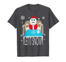 Load image into Gallery viewer, Cocaine Santa let it snow christmas sweater T-Shirt-177453

