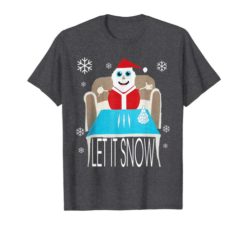 Cocaine Santa let it snow christmas sweater T-Shirt-177453