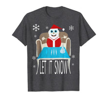 Load image into Gallery viewer, Let It Snow Santa Cocaine Adult Humor Xmas Funny Gag Gifts T-Shirt-1769818
