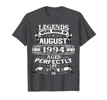 Load image into Gallery viewer, Vintage 25th Birthday August 1994 Shirt 25 Years Old Gift 771928
