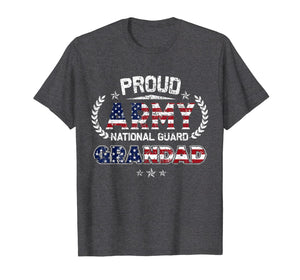Proud Army National Guard Grandad Gift T-Shirt T-Shirt