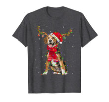 Load image into Gallery viewer, Funny shirts V-neck Tank top Hoodie sweatshirt usa uk au ca gifts for Beagle Reindeer Red Scarf Christmas Costume T-Shirt 635826

